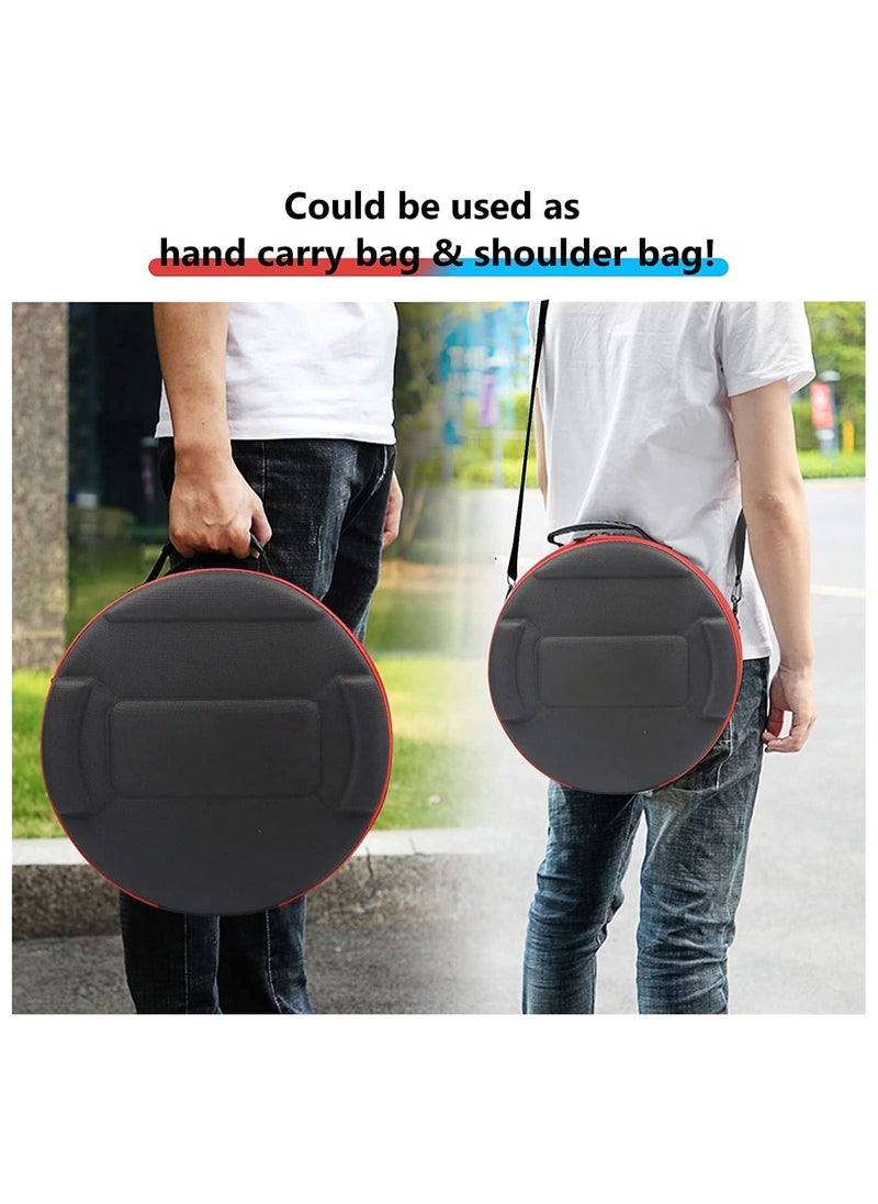 Generic - Carrying Case for Nintendo Switch Ring Fit Adventure, Ring-Con Handbag with Game Card Slots Shockproof Storage Bag AC Adapter Storage for Switch Console Controller Dock AC Adapter Switch Accessories - Image 1