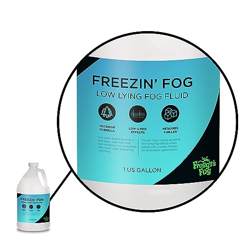 froggys fog Froggy's Fog Freezin Fog, Low-Lying Ground Fog Fluid for Professional and Home Haunters, Theatrical Effects, and More, 1 Gallon - Image 4