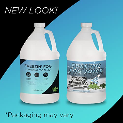 froggys fog Froggy's Fog Freezin Fog, Low-Lying Ground Fog Fluid for Professional and Home Haunters, Theatrical Effects, and More, 1 Gallon - Image 2