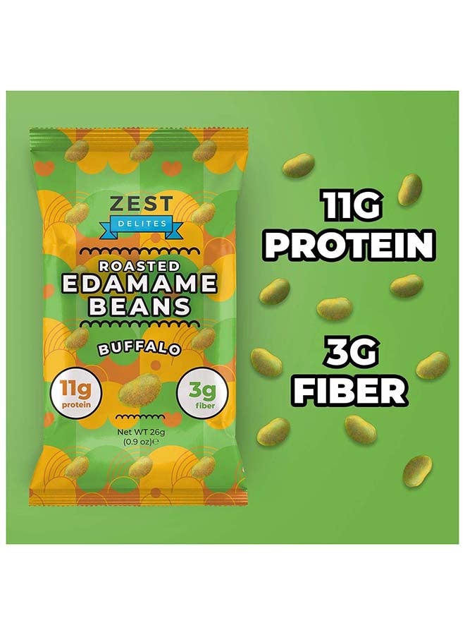 Zest Delites Roasted Edamame Beans Buffalo, 26g - Image 4