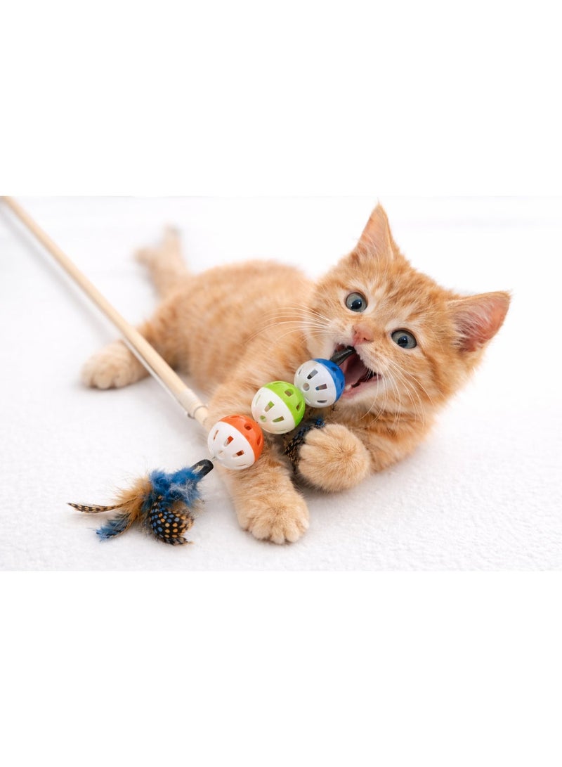 1piece Interactive Cat Teaser Wand Toy - Image 1