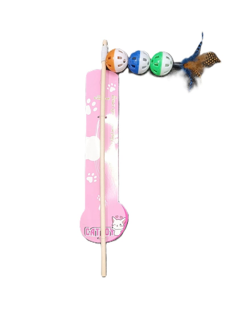 1piece Interactive Cat Teaser Wand Toy - Image 3