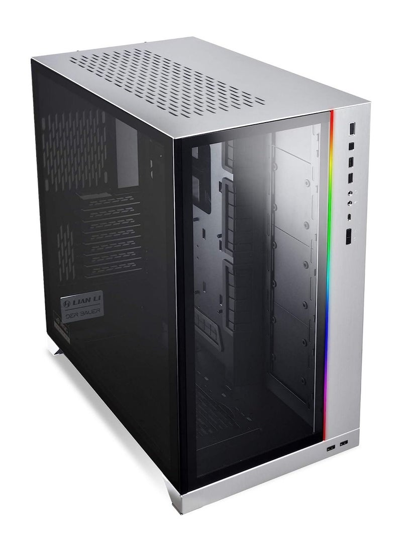 LIAN LI - Lian Li O11 Dynamic Xl Rog Certified (Silver) Atx Full Tower Gaming Computer Case - Image 1