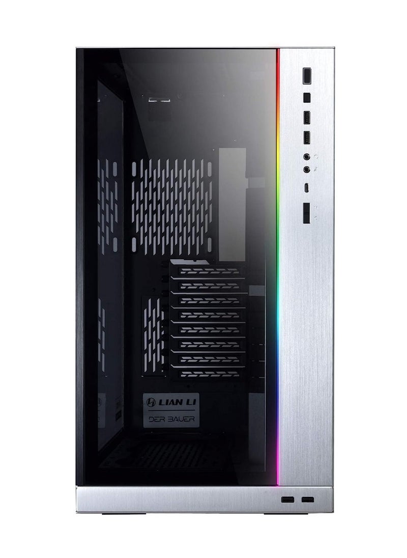 LIAN LI - Lian Li O11 Dynamic Xl Rog Certified (Silver) Atx Full Tower Gaming Computer Case - Image 1