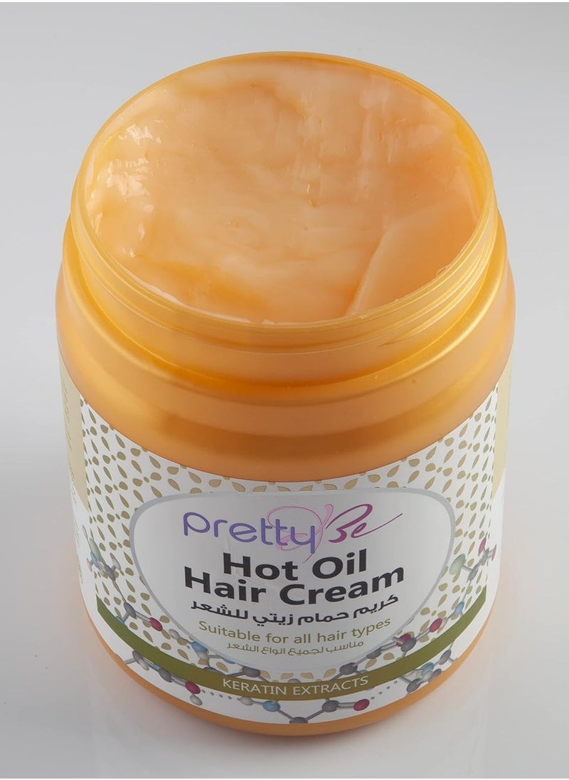 Pretty Be Hot Oil Hair Cream With Keratin Extracts 1000 ML  - Image 5
