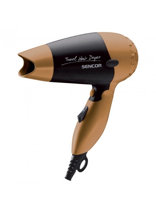 Sencor Hair Dryer 850W Quick Compact Gentle Drying,Foldable - Image 1