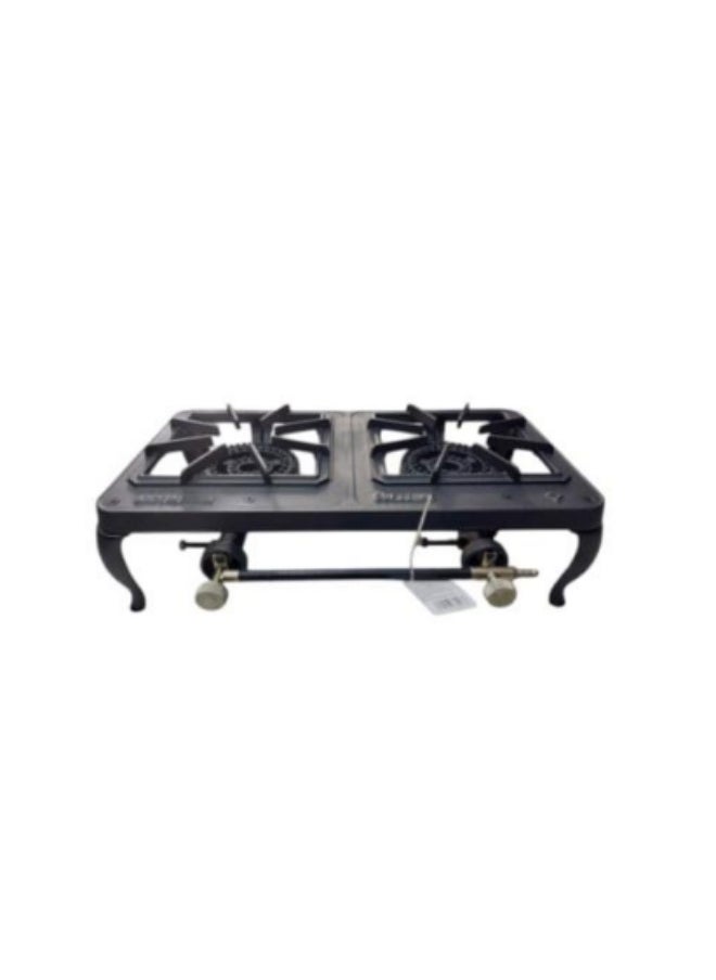 CAMPING FAMILY Metal gas stove with Two switch  - Image 2
