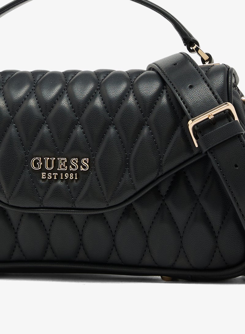 GUESS Valla Top Handle Crossbody Bag - Image 3
