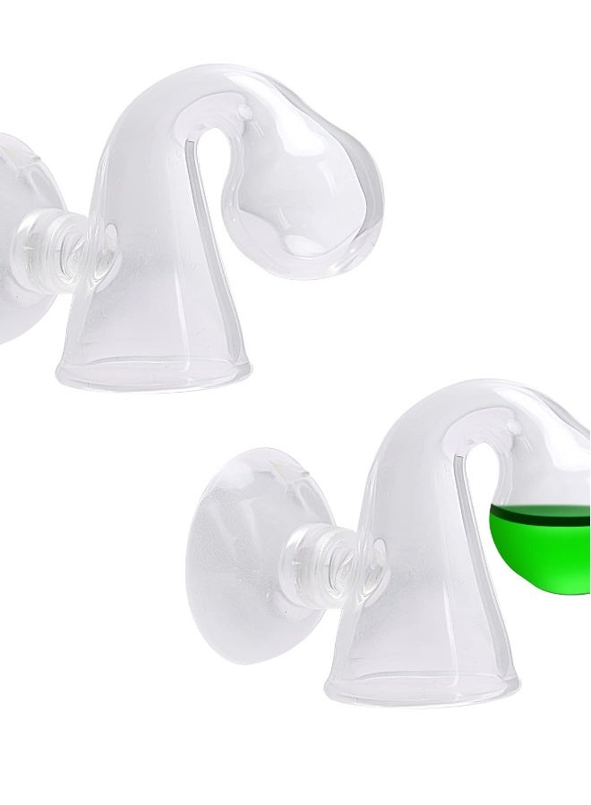 2 Pack CO2 Drop Checker, Aquarium CO2 Tester Monitor CO2 Glass Drop Checker Aquarium CO2 Detector for Planted Fish Tank - Image 1