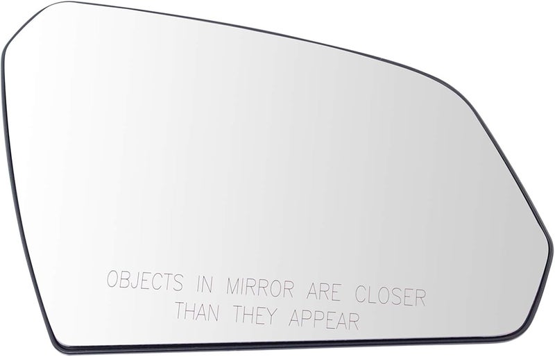 TRQ Passenger Side Mirror Glass Heated Snap-On Compatible with 2015-2019 Hyundai Sonata HY1325104 - Image 1