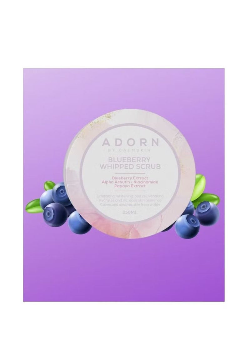 Adorn - Blueberry Whipped Scrub 250ml - Image 1