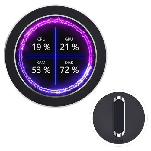 waveshare 28inch Round LCD Display CPUGPU Cooler Black - Image 1