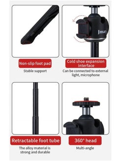 Jmary The Jmary MT-29 Portable Mini Tripod is a lightweight and compact tripod that is perfect for a variety of photography and videography applications.  - Image 3