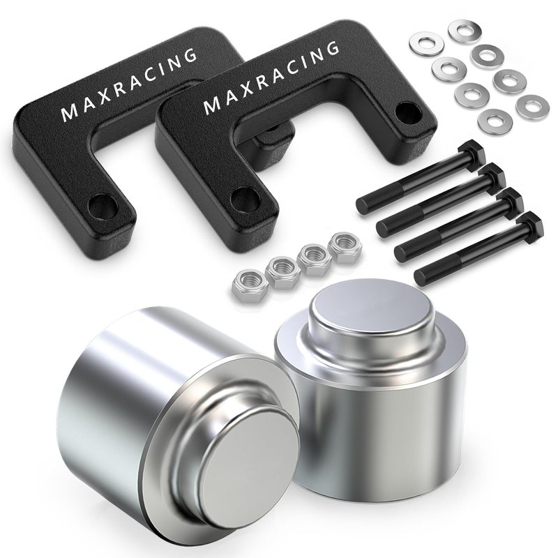 Maxracing 25 Front 25 Rear Leveling Lift Kit Compatible with 20072020 Chevy Suburban 150020072013 Chevy Avalanche 150020072020 Chevy Tahoe 20072020 GMC Yukon 1500 4WD2WD