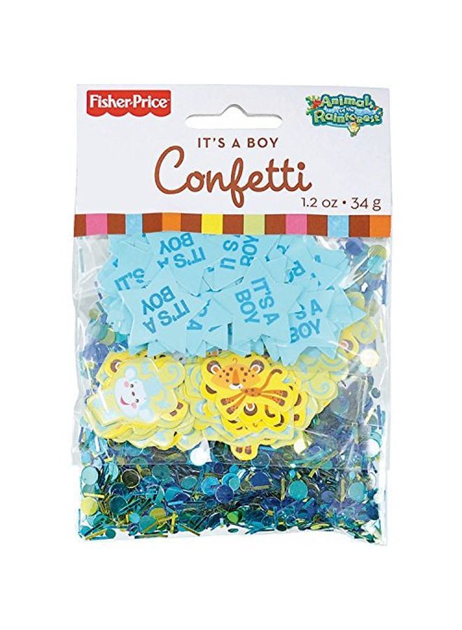Amscan Fisherprice Baby Confetti "It'S A Boy" Triple Pack - Image 2