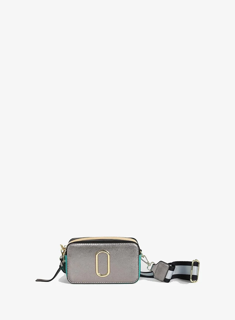 Haute Sauce  The Block Box Sling Bag - Graphite Grey for Women | Best Price UAE