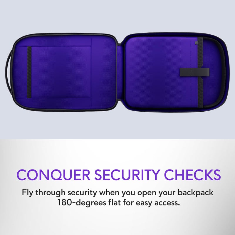 Alienware 18 Backpack - AW7825P - 28L Capacity, 3D Breathable Mesh, Magnetic Pocket Organizers, RFID Safe Pocket, Weather resistant, 3D Iridescent Reflective Alienware logo - Alienware Black - Image 4