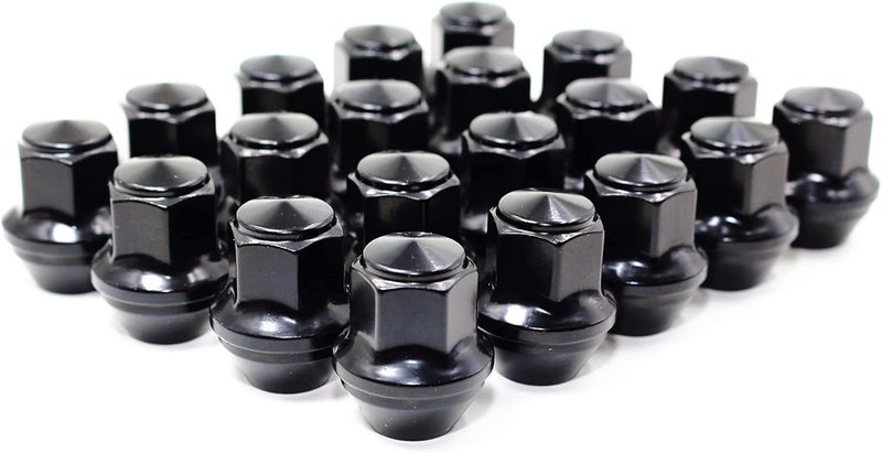 Veritek Performance Black Acorn Seat Lug Nuts Set - Image 1