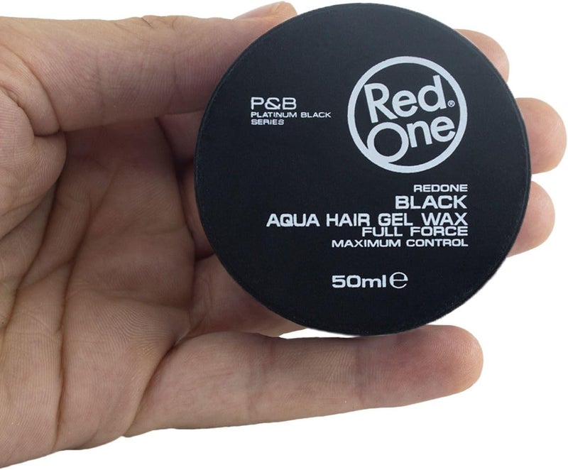 Redone Black 50ml Lime Scent Extra Hold Hair Wax | Gel Wax | Long Lasting | Shiny Look | Maximum Control - Image 3