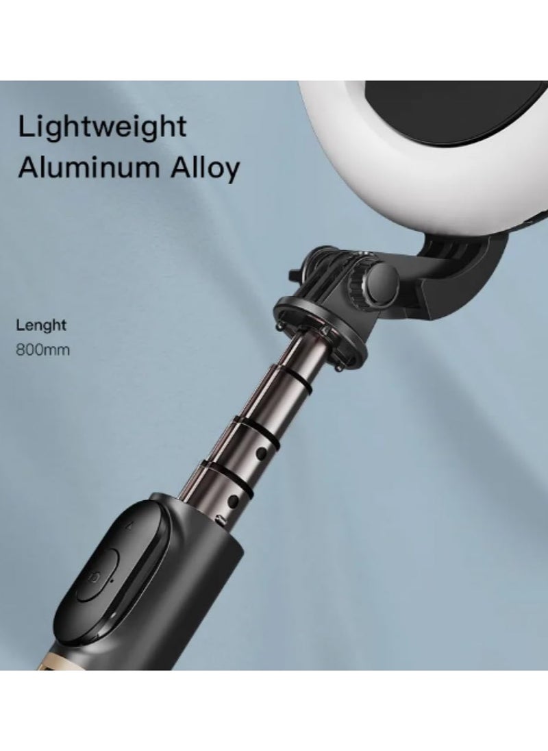Yesido - Yesido SF12 Wireless Ring Light With Tripod Selfie Stick (42CM) - Image 1