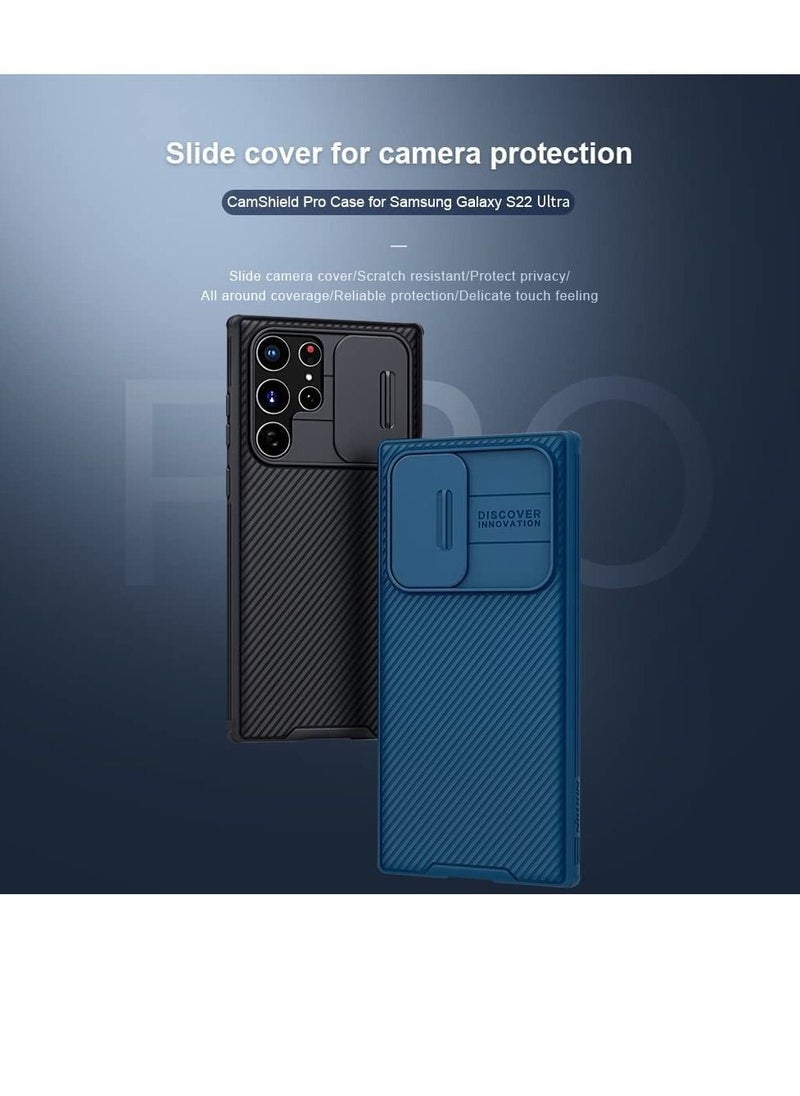 Nillkin Case Compatible with Samsung Galaxy S22 Ultra 5G, [Camera Protection] with Slide Camera Cover, Slim Stylish Protective Case for Galaxy S22 Ultra 6.8"  - Image 4