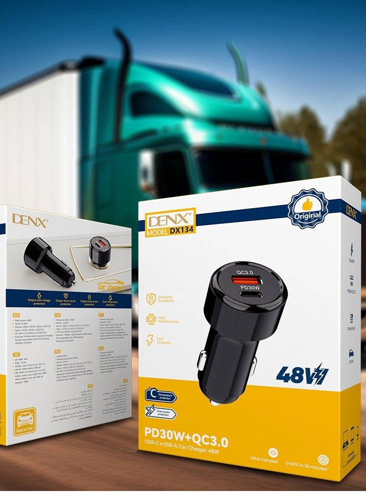 Denx USB C Car Charger - Image 2