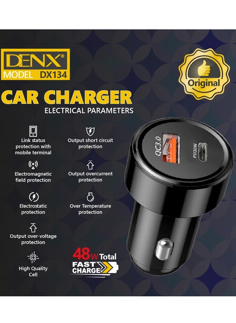 Denx USB C Car Charger - Image 3