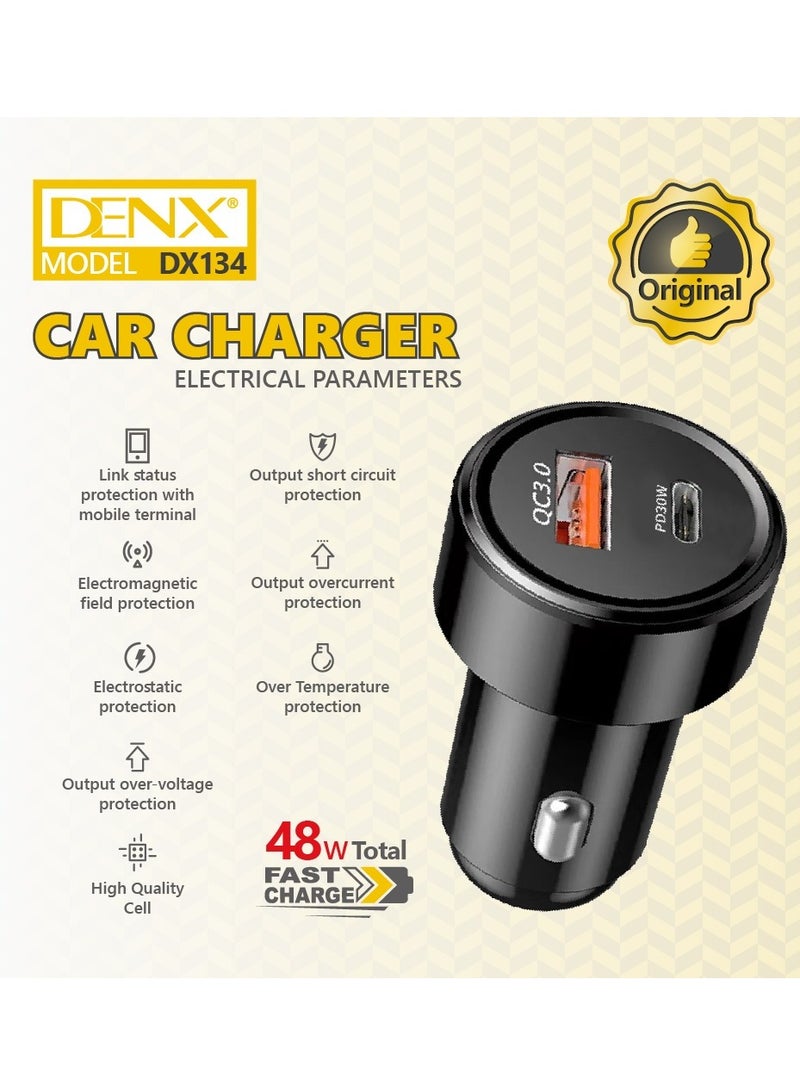 Denx USB C Car Charger - Image 4