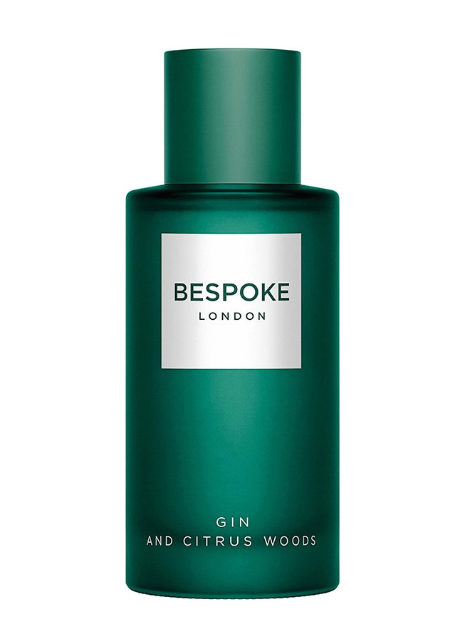 BESPOKE LONDON - BESPOKE London Men's Fragrance Gin & Citrus Wood Eau De Parfum | 100ml | Fresh, Zesty & Woody Scent | Long-Lasting, Refined Fragrance For Men | Perfect for Daily Wear & Special Occasions - Image 1