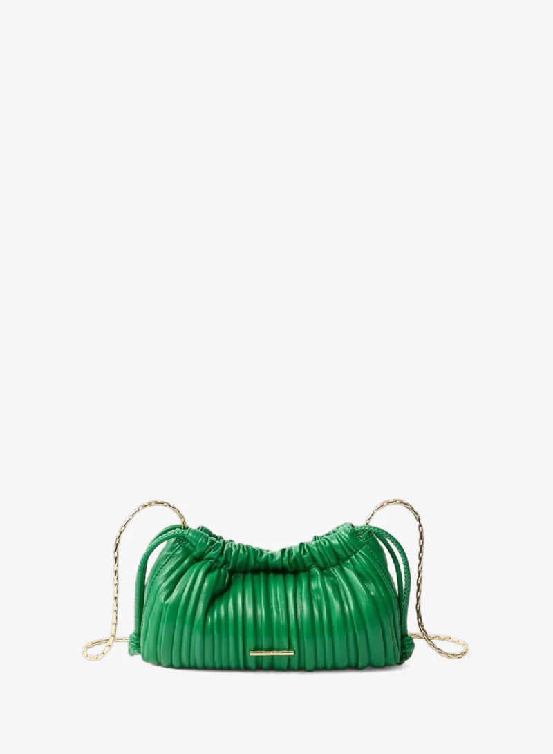 Mini Plissé Crossbody Bag
