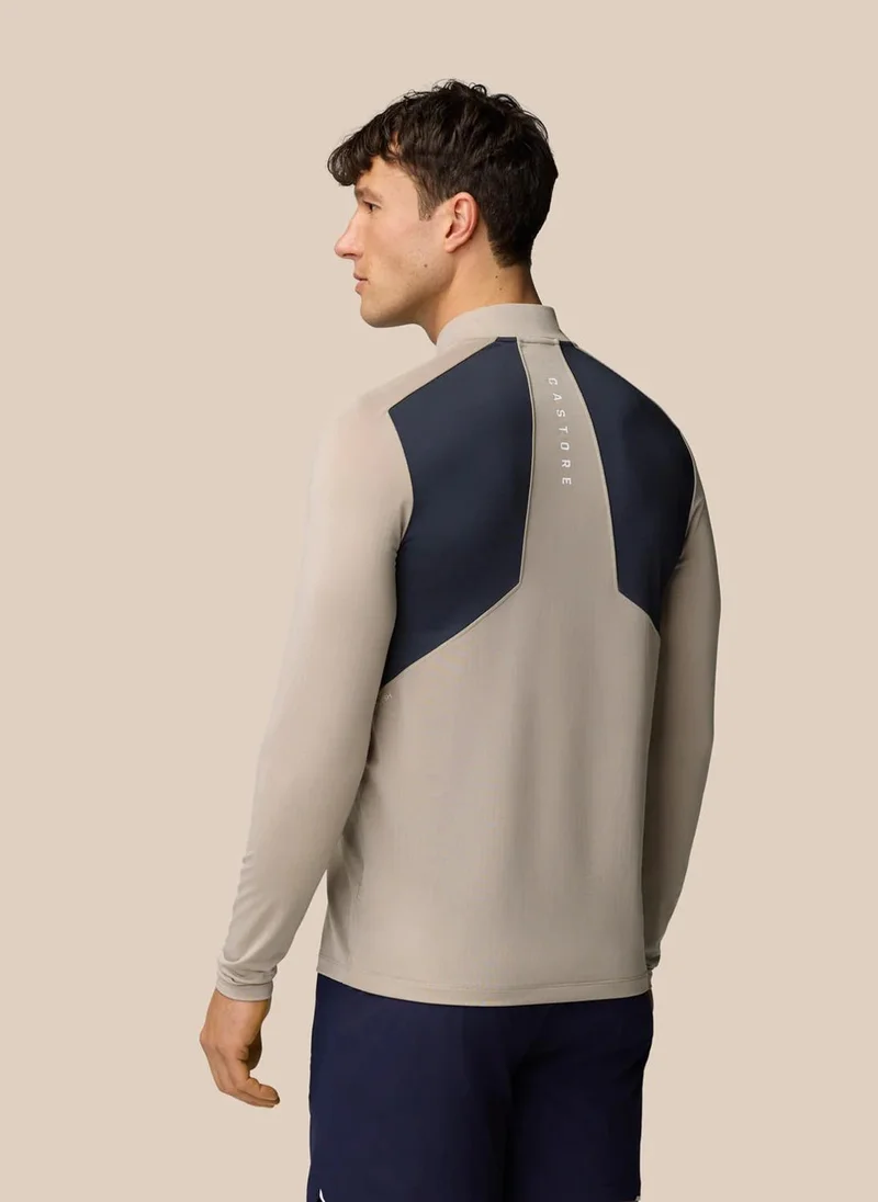 CASTORE Castore Apex Training 1/4 Zip Top - Rock Grey