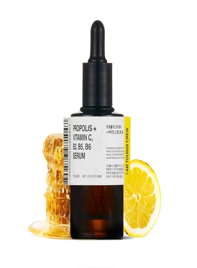 TOUN28 Propolis Vitamin C B3 B5 B6 Serum 1.01 fl.oz / 30ml | Nutrient Face Serum for Dry and Tired Skin | With Propolis and Pure Vitamin C | Allergen-free and Cruelty-free - Image 1