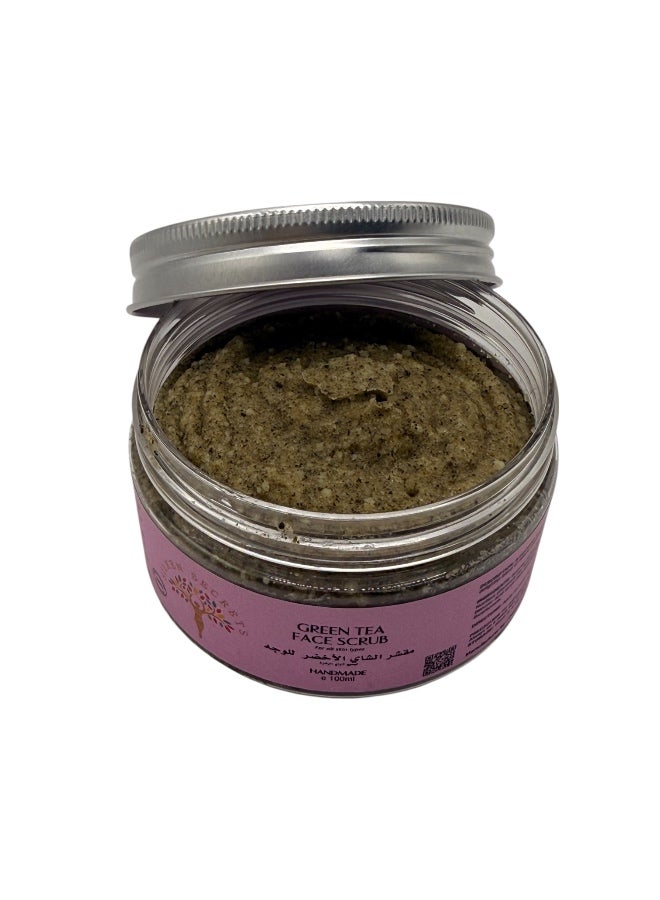 SILKEN SECRETS Green tea face scrub - Image 2