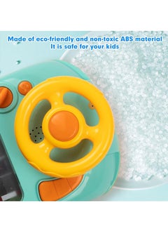 Generic Steering Wheel Game Toys for Kids Simulated Driving Racing Car Game with Musical Interactive Educational Learning Racing Desktop Game Sensory Toy for Young Children (Spaceship)  - Image 4
