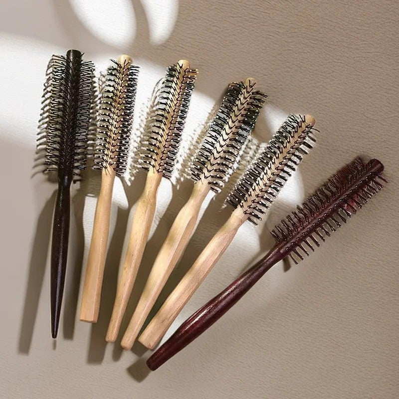 Y&D New Sales Barber Salon Hairdressing Combs Cylinder Brush Design Rolling Air Bangs Comb Fluffy Hairstyle Hairbrushes - Image 2