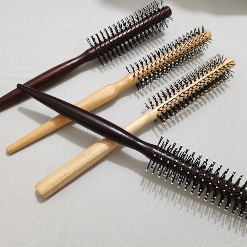 Y&D New Sales Barber Salon Hairdressing Combs Cylinder Brush Design Rolling Air Bangs Comb Fluffy Hairstyle Hairbrushes - Image 4