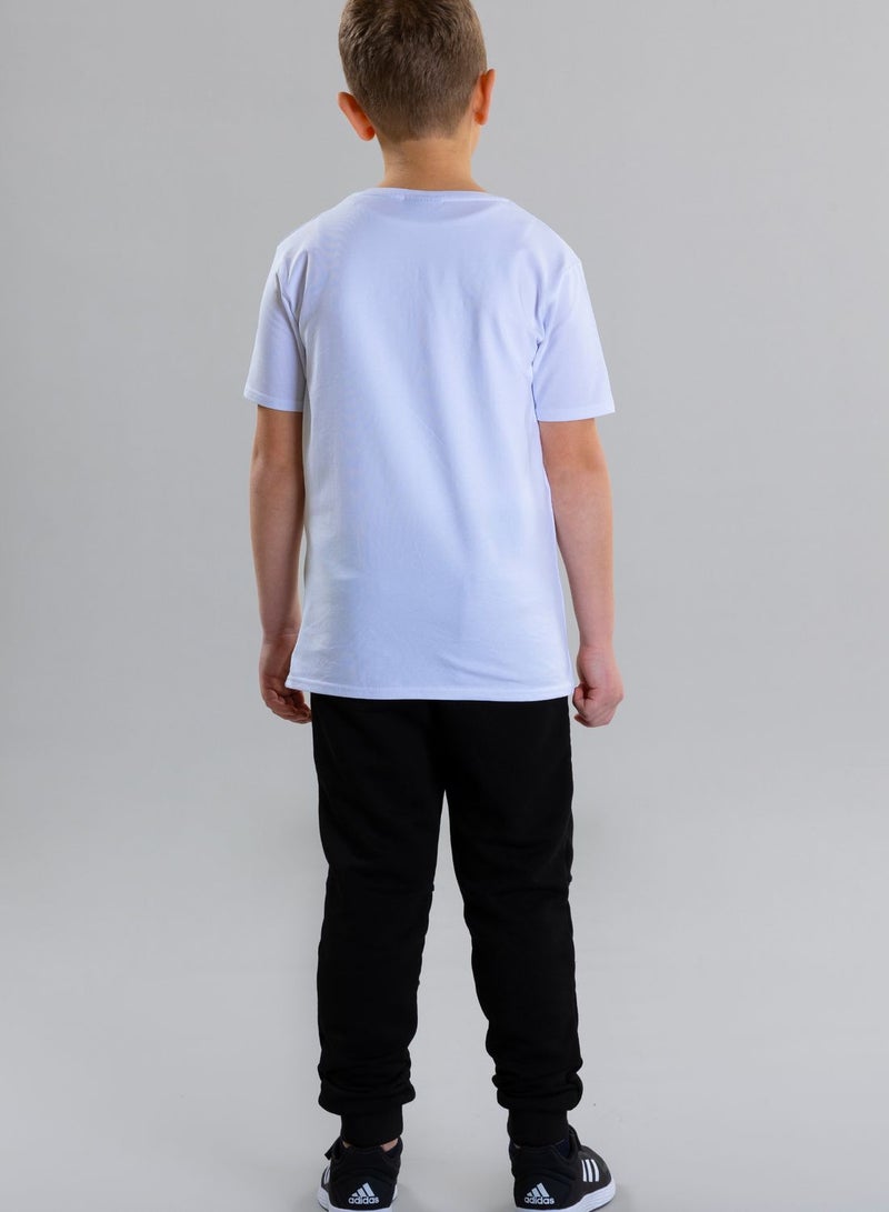 Pear Concept Kids Guitar Embroidered T-Shirt  - Image 2