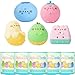 Hamee Pusheen The Cat Surprise Blind Capsule Fruits Series Cute Water Filled Squishy Toy Birthday Gift Bags Party Favors Gift Basket Filler Stress Relief Toys All 5 Styles 5 Pc - Image 2