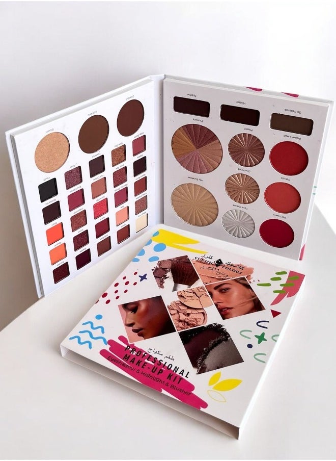 CLASSIC COLORS - Complete Makeup Palette - Classic Colors - Image 1
