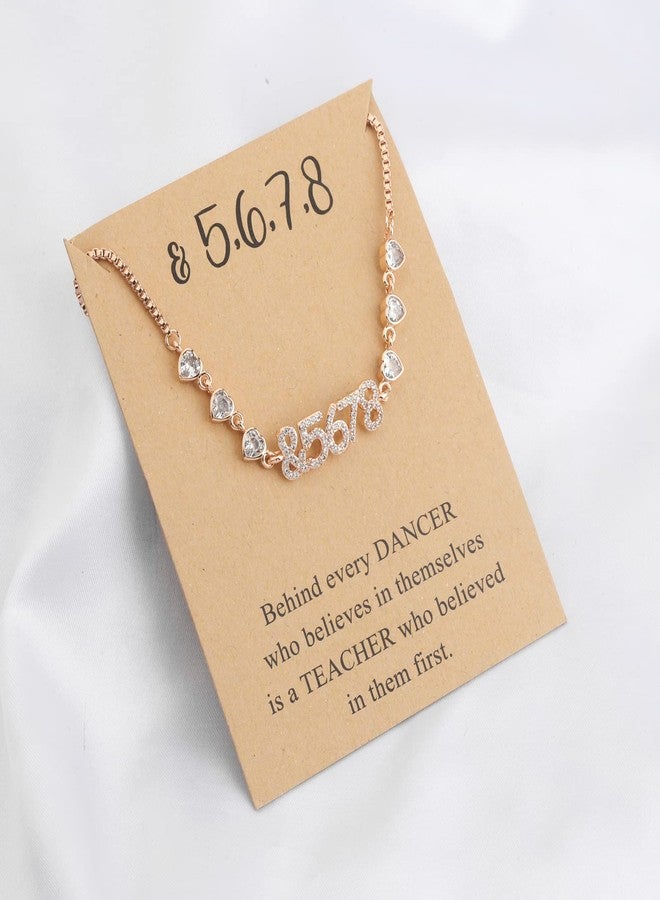 MAOFAED Dance Teacher Gift Behind Every Dancer Who Believes In Themselves Is A Teacher Who Believed In Them First (5678 card br) - Image 2