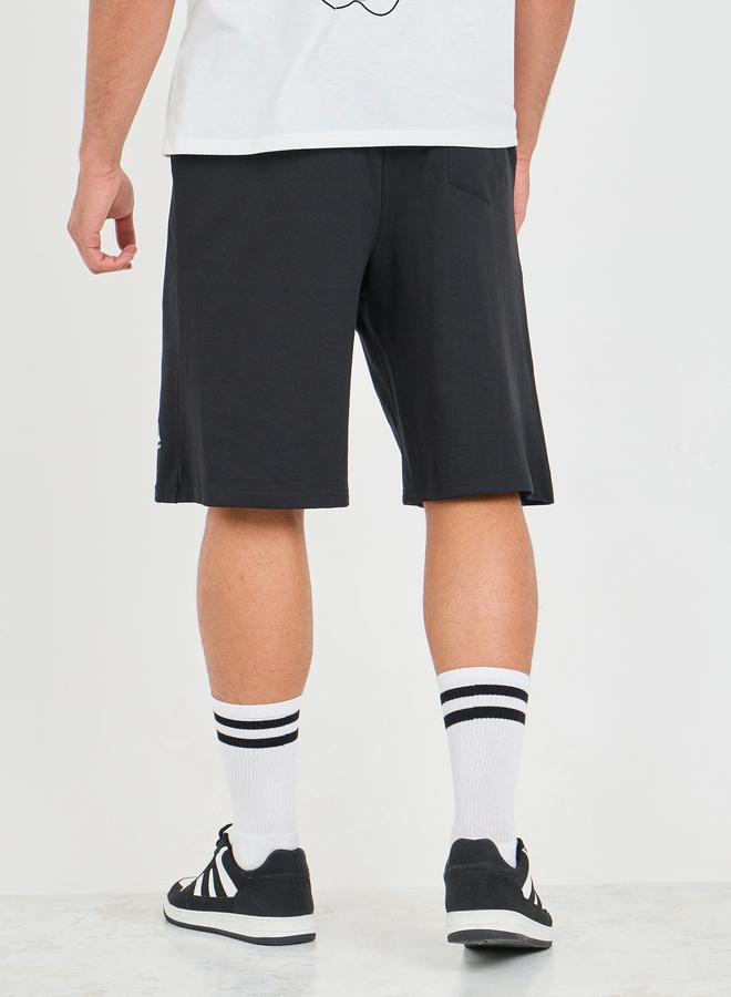Styli Active Eco Earth Graphic Hem Printed Oversized Shorts - Image 4