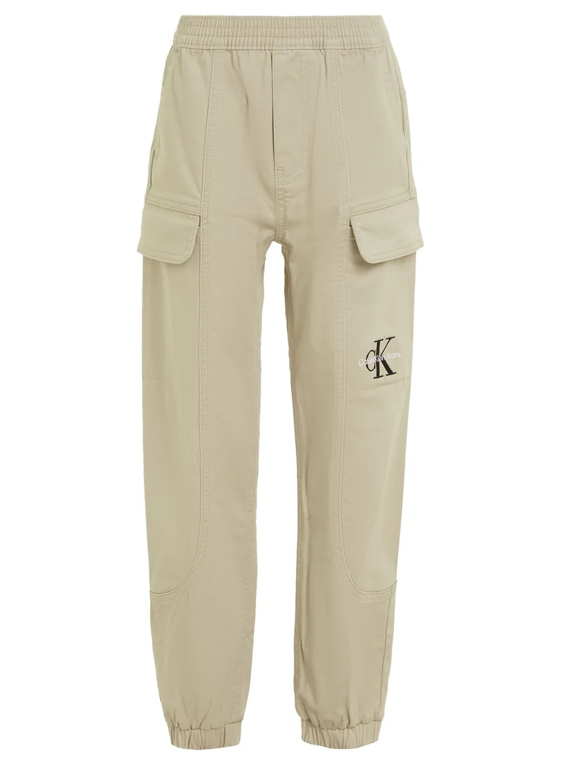 Calvin Klein Jeans Kids Logo Cargo Pants