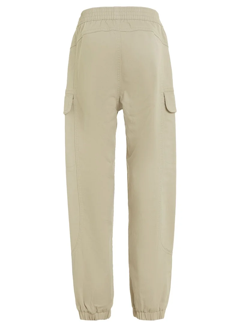 Calvin Klein Jeans Kids Logo Cargo Pants