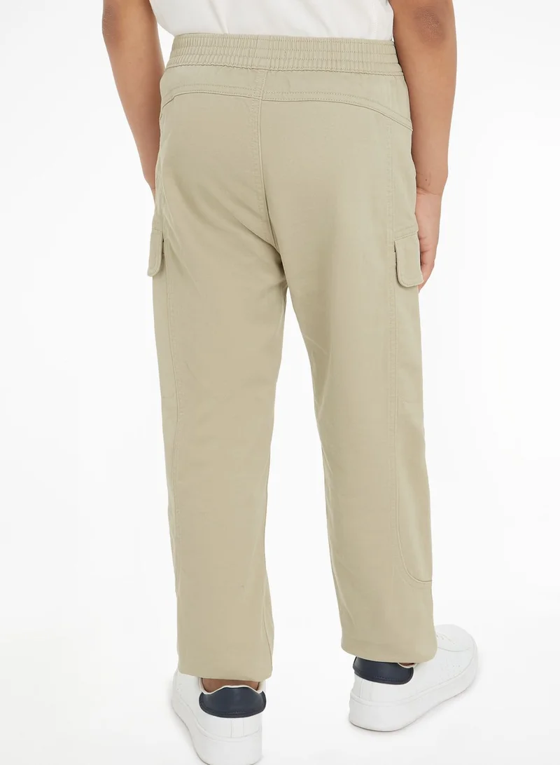 Calvin Klein Jeans Kids Logo Cargo Pants