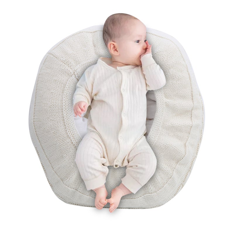 White Baby Photography Props Cotton Newborn Posing Sofa Mini Photo Shooting Positioner Cushion - Image 4