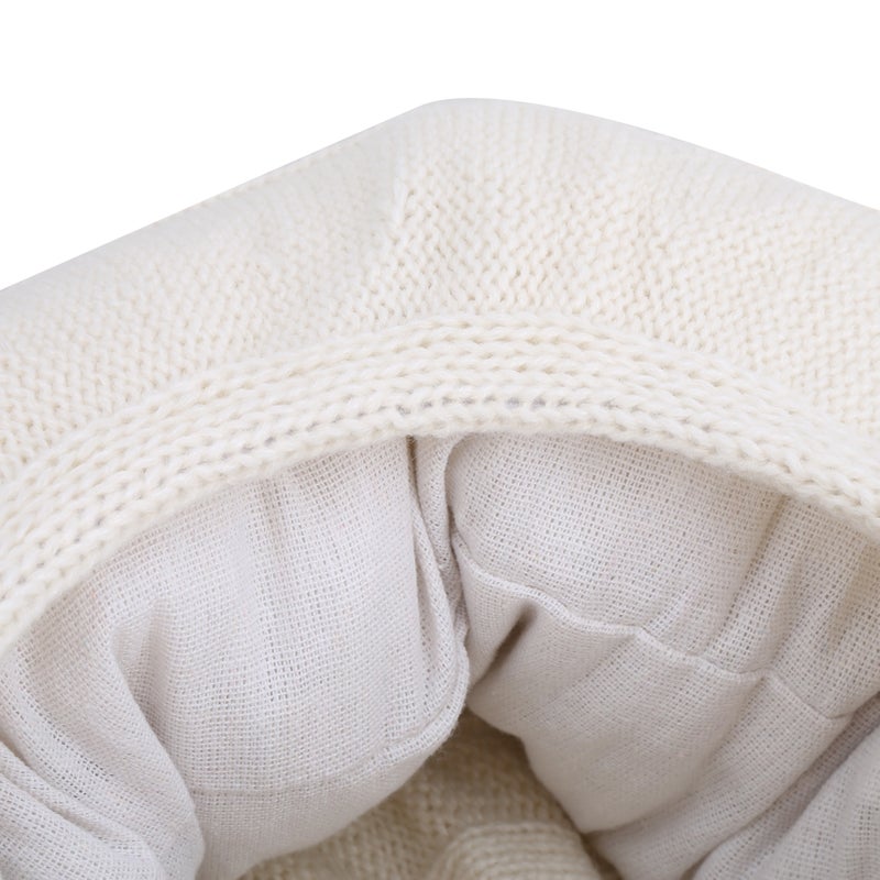 White Baby Photography Props Cotton Newborn Posing Sofa Mini Photo Shooting Positioner Cushion - Image 5