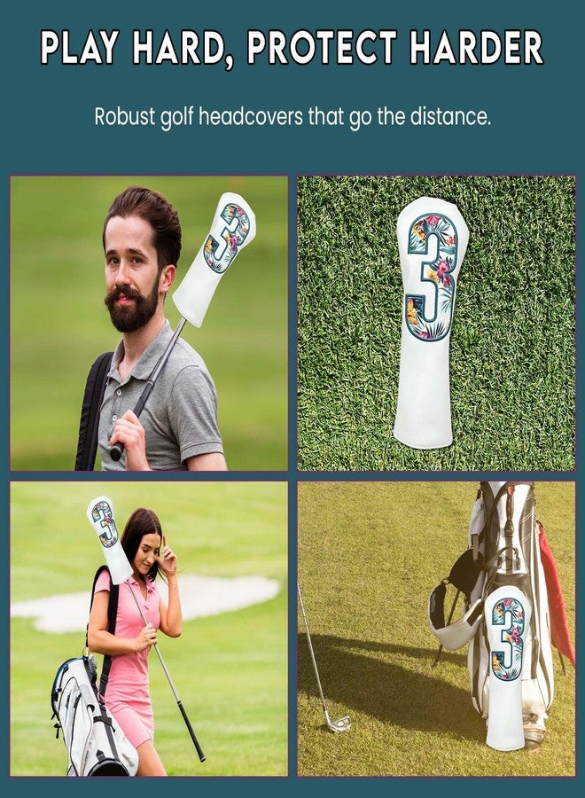 Syren Tropics Club Head Cover - Premium Golf Club Protector - Headcover for Odyssey | Essential Golf Accessories for Men with Premium Club Protection | Funny Golf Accessories for Men (for-Fairway) - Image 4