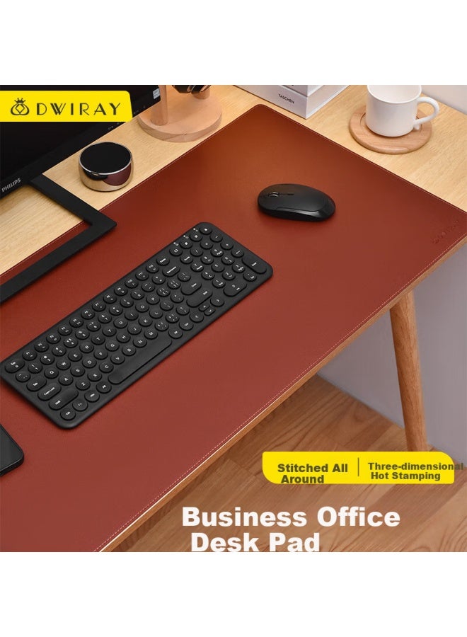 Diyi Workshop Di Yi Workshop Large Mouse Pad Desk Pad Laptop Pad Office Pad Gaming Mouse Pad Desktop Pad Writing Pad Desk Pad Leather Business Stitching 600X300Mm - Image 1