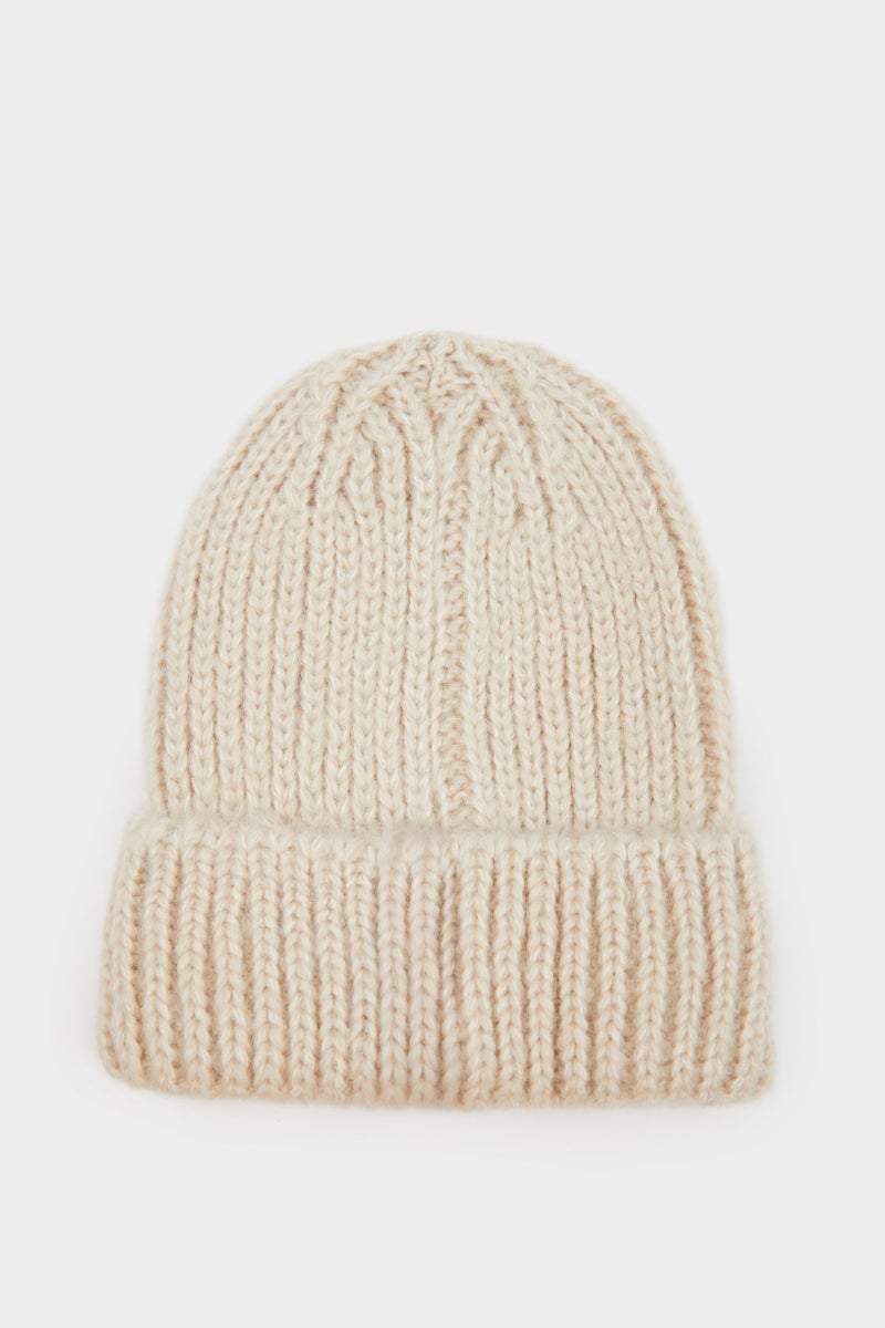 DeFacto Beige Girl Beret Casual - Image 3