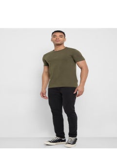 GUESS Crew Neck Short Sleeve T-Shirt  - Image 4